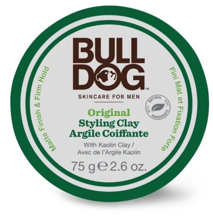 Cire coiffante à l’argile Bulldog Original styling clay 75ml - cheveux homme