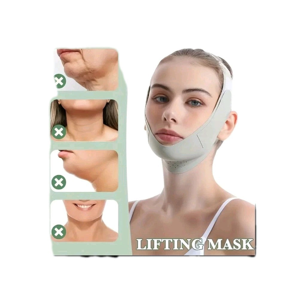 Gaine Anti Double Menton  | Masque Anti Double Menton | Lifting Mask Anti Age