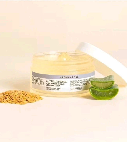 Aromazone Gelée Coiffante Acide Hyaluronique Et Lin Belles Boucles - 100ML