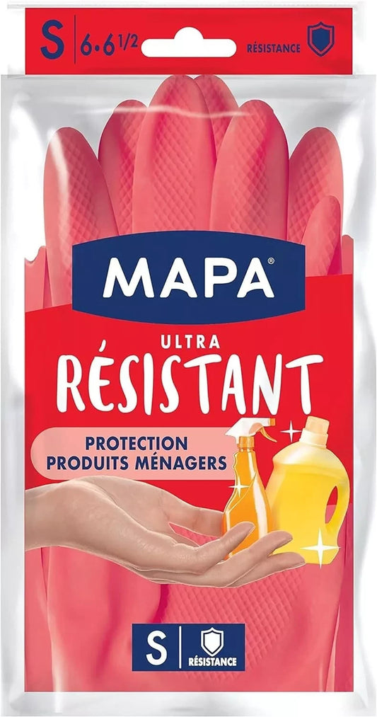 1 paire de MAPA Ultra Résistant taille Small Gants de Ménage neuf