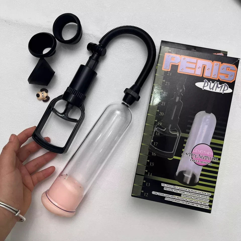 BDSM Pompe A Vide Développeur Pénis Neuf Agrandisseur De Sex Extension Sleeve