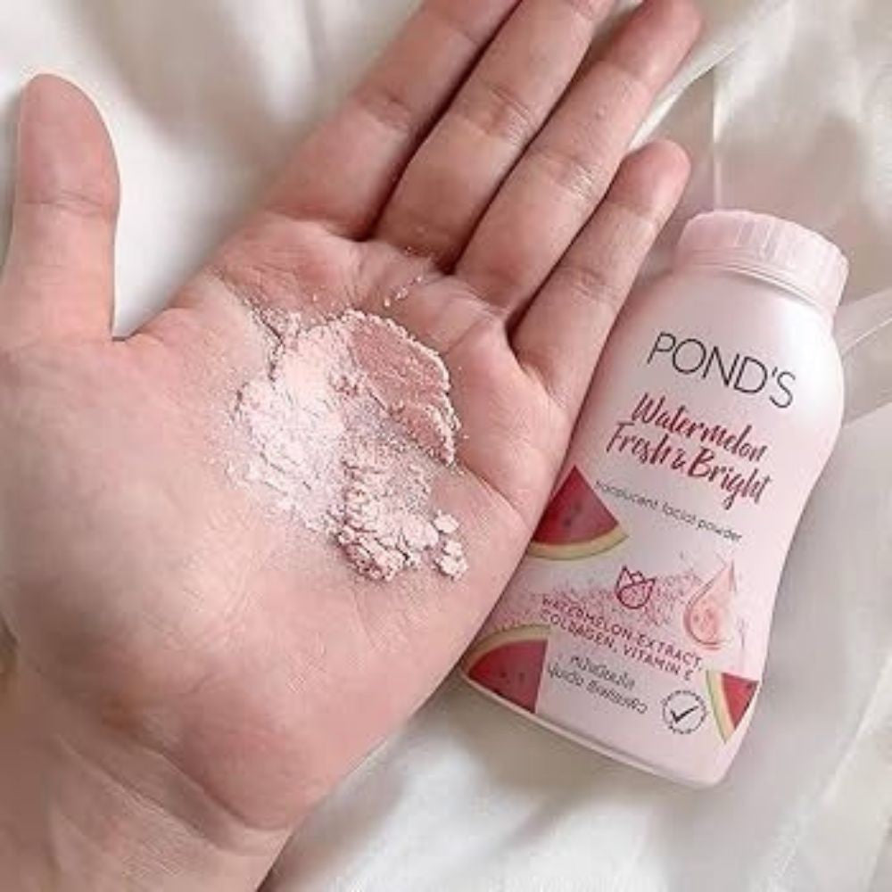 Pond’s Watermelon Fresh & Bright – Poudre Translucide matifiante Visage 45g thaï