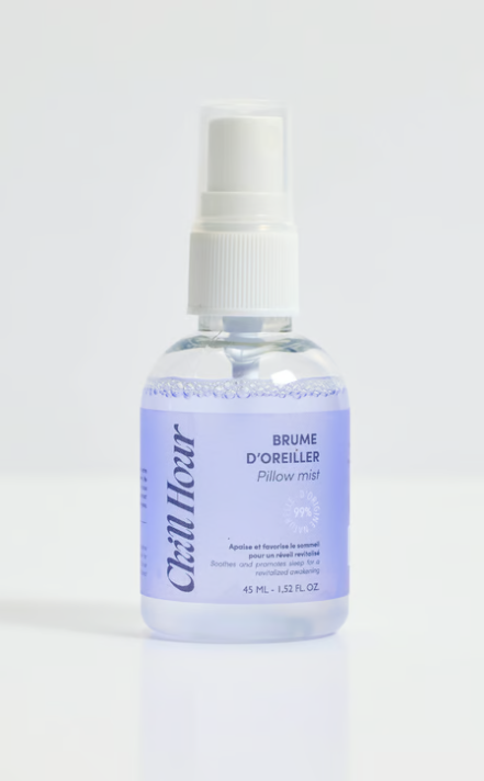 Chill Hour Brume d’oreiller apaisante à la lavande 45ml
