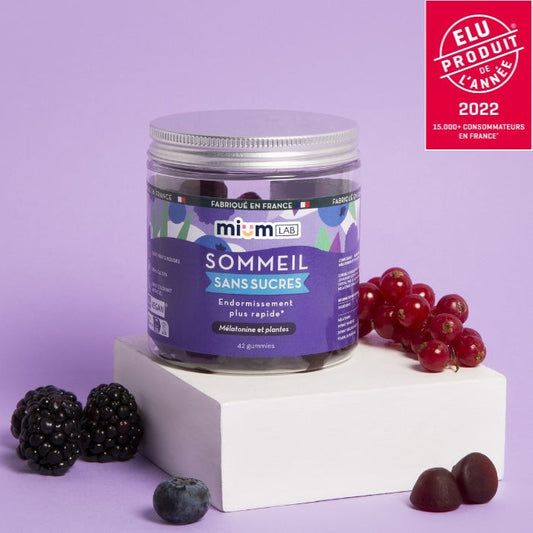 Complément Alimentaire Sommeil Miumlab Sans Sucres Gummies X42