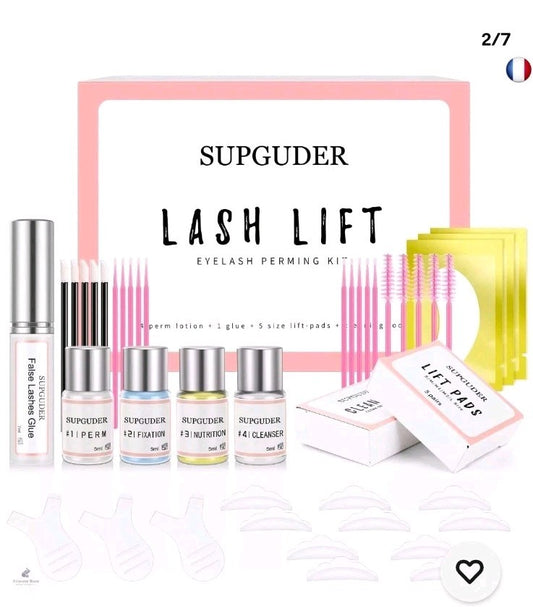 2025 Kit Rehaussement Cils, Lash lift Kit, Kit Complet Maison Et Professionnel
