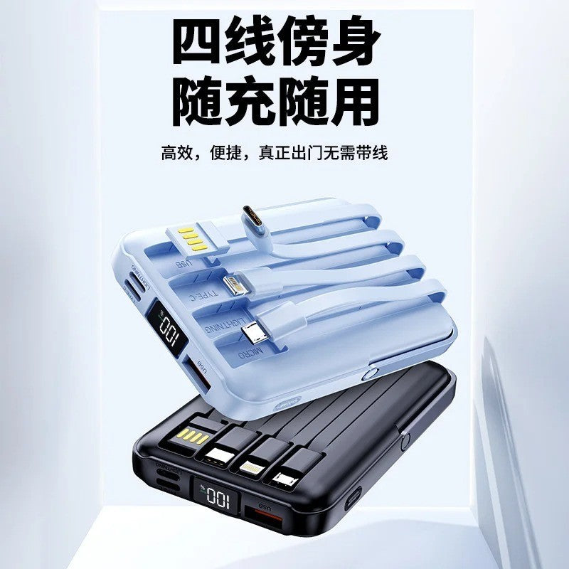 Portable Magnetic Power Bank Wireless Charger for iPhone Xiaomi Fast Charge lot