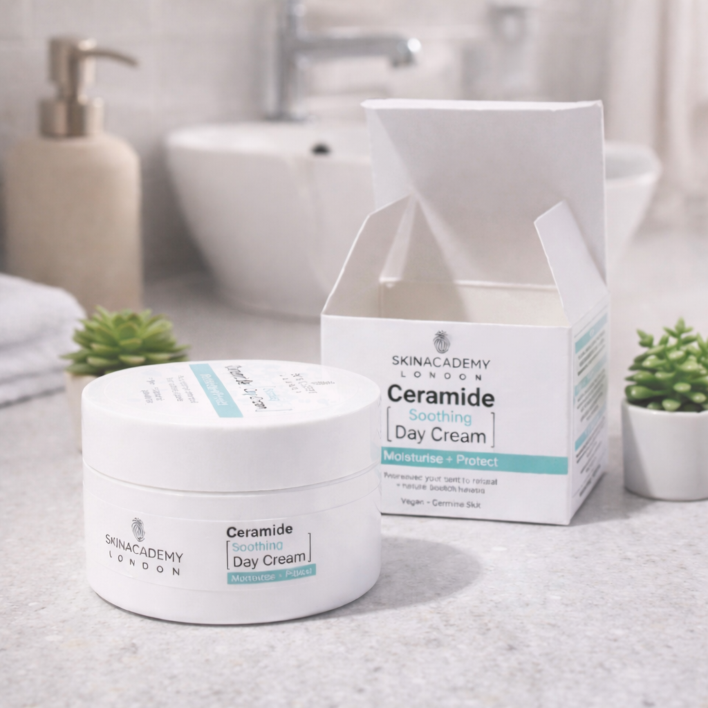 Skin Academy Ceramide Crème Jour Hydratante Peau Sensible Vegan 50ml theordinary