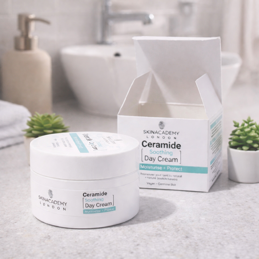 Skin Academy Ceramide Crème Jour Hydratante Peau Sensible Vegan 50ml theordinary
