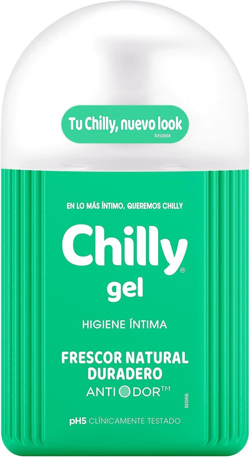 Chilly Gel lavant intime rafraichissant format pompe 200ml respecte le pH