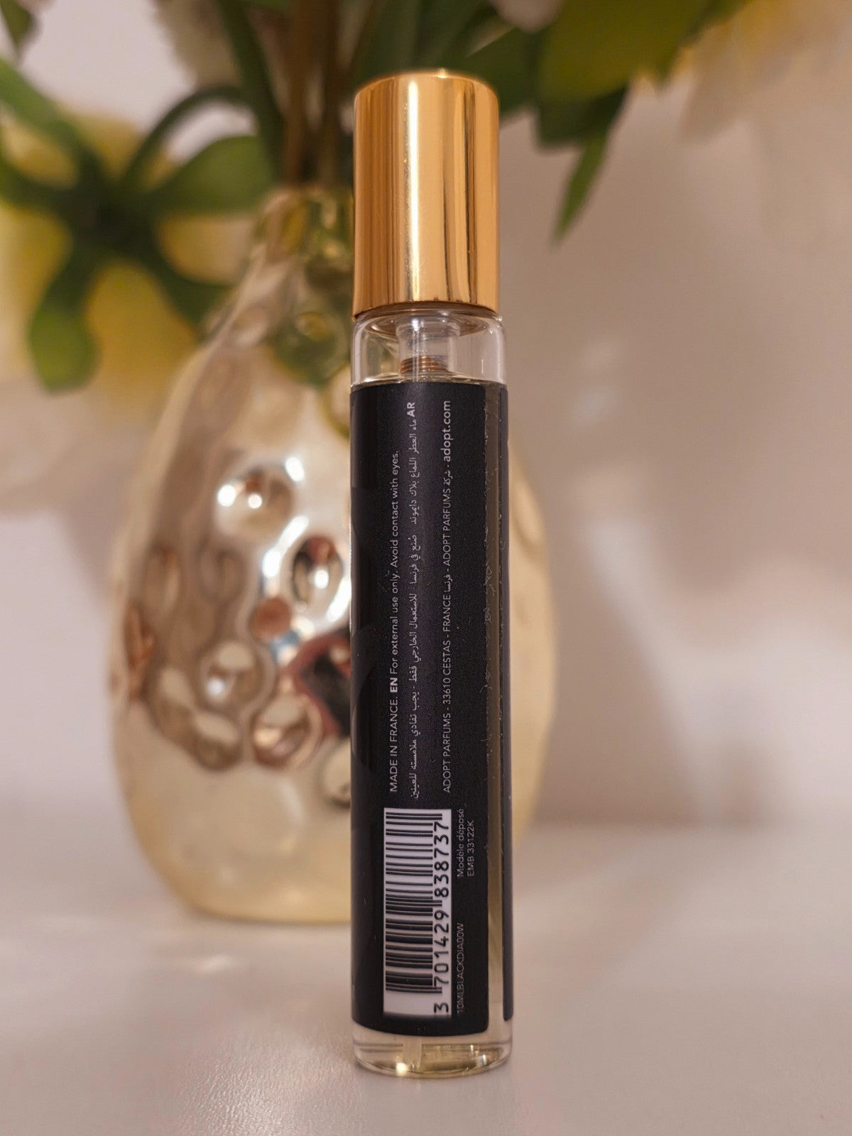 ADOPT' Eau De Parfum BLACK DIAMOND 10 ml parfum femmes - vaporisateur de poche