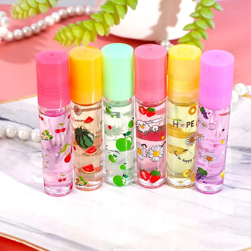 Huile Hydratante Pour Les Lèvres 1 Pcs Roll-on Huile À Lèvres hydratant