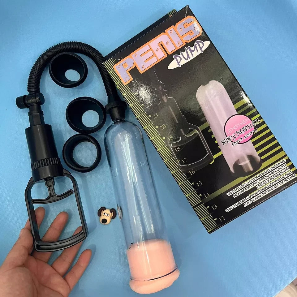 BDSM Pompe A Vide Développeur Pénis Neuf Agrandisseur De Sex Extension Sleeve
