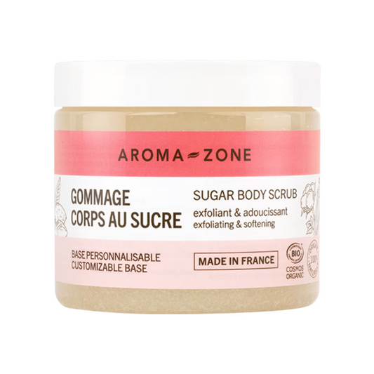 Aroma-zone Gommage corps au sucre BIO Exfoliant