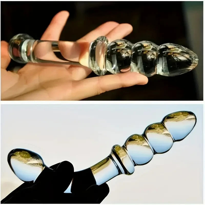 Sextoy Godemiché Anal En Verre Femme Plug Anal Gode Dildo Masturbation Point G