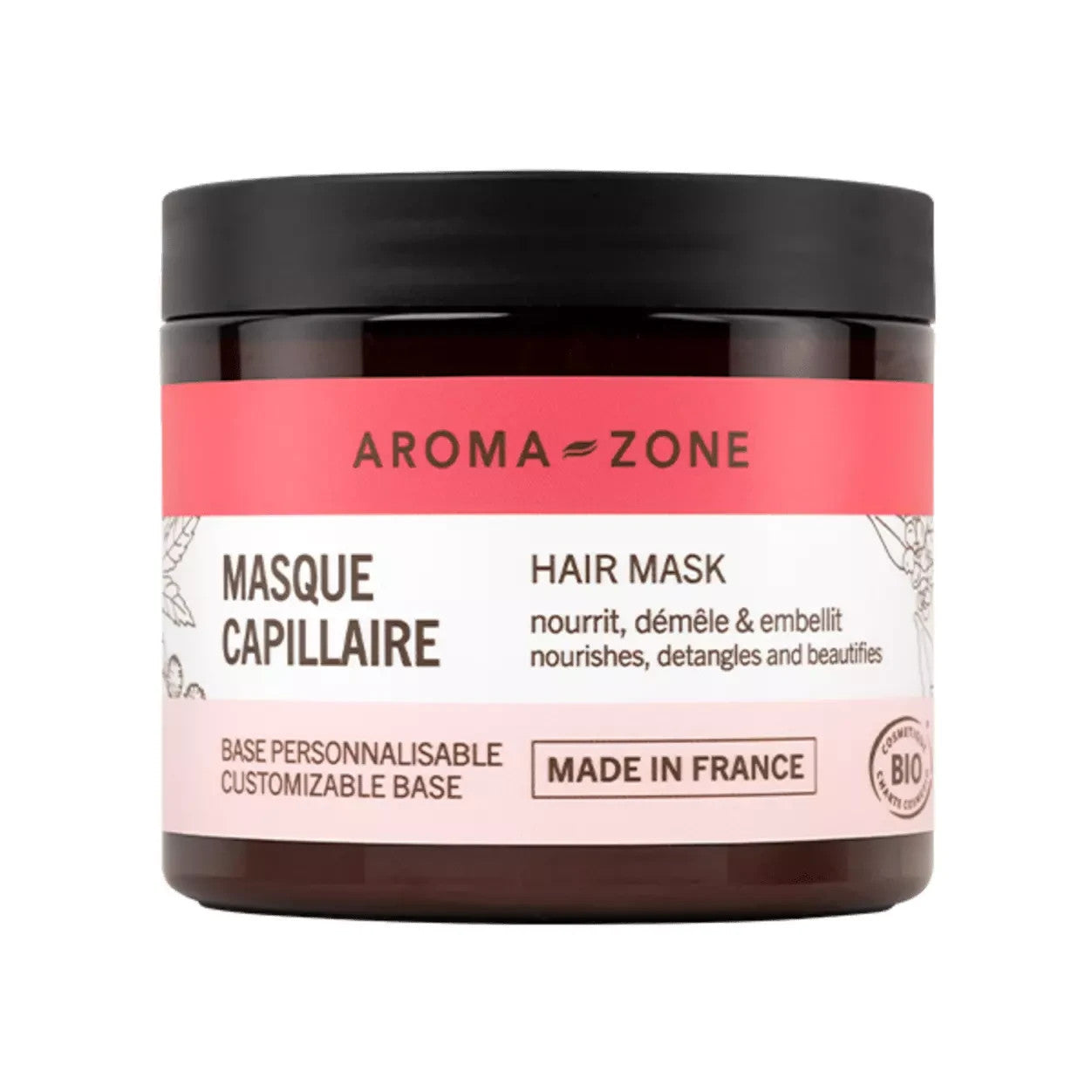 Aroma-zone Base Masque capillaire BIO Nourrit & embellit - 200 ML