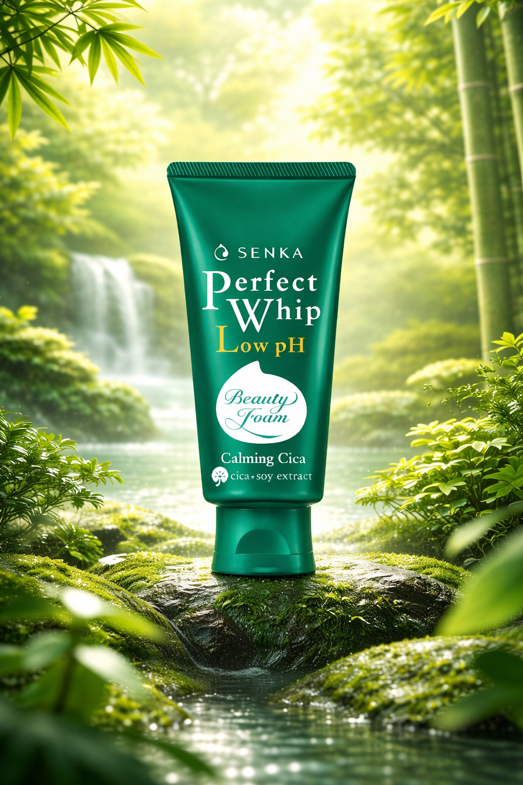 Senka nettoyant visage perfect whip apaisant & hydratant Mousse Nettoyante Japon