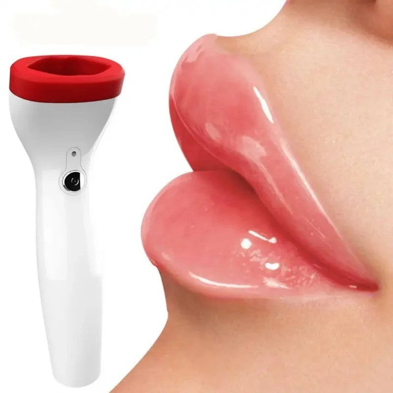 Portable Lip Plumper Massager for Fuller Lips Beauty Device USB Rechargeable