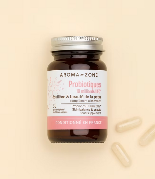 Probiotiques Équilibre & beauté de la peau - 30 gélules - Complément alimentaire