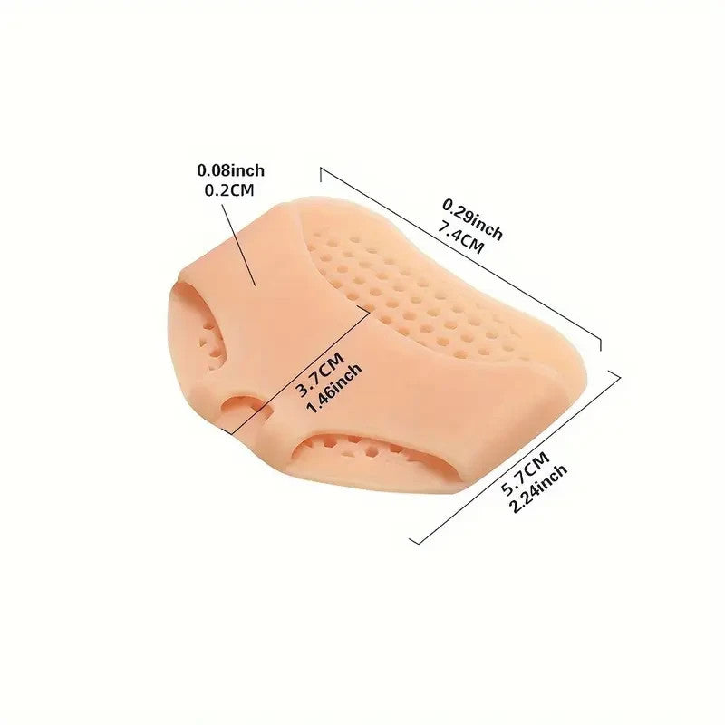 Coussinets Metatarsiens 1 paire Coussinets de pieds en gel silicone anti-douleur
