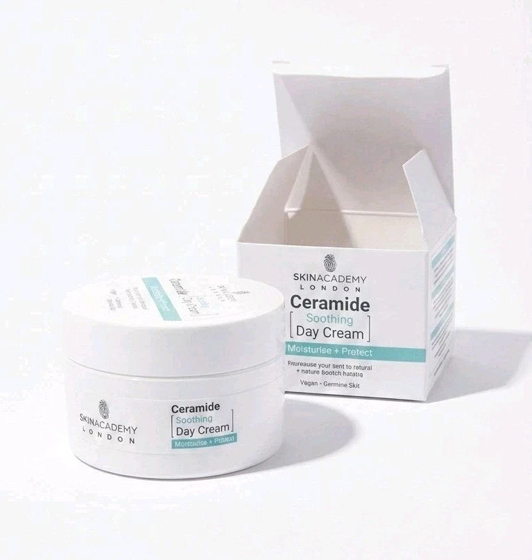 Skin Academy Ceramide Crème Jour Hydratante Peau Sensible Vegan 50ml theordinary