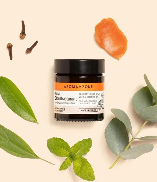 AROMA-ZONE Baume décontracturant aux 5 huiles essentielles