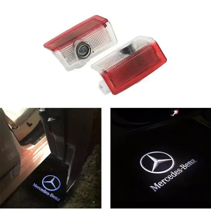 4x LED COURTOISIE PORTE PROJECTEUR LOGO MERCEDES BENZ CLASSE C W204 Berline