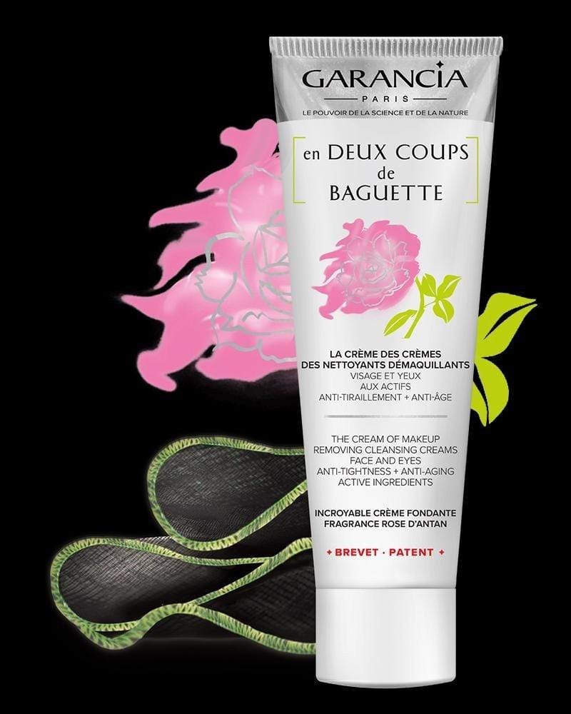 Garancia En Deux Coups de Baguette Crème Démaquillante Visage et Yeux Rose 120g
