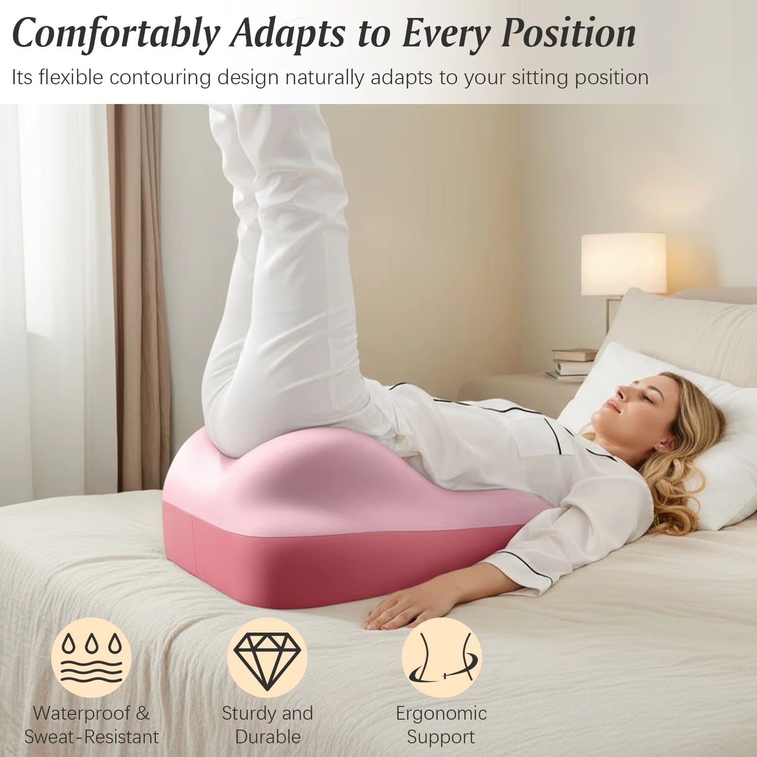 Sweet Spot Pillow, Chiro Monk Pillows for Couples, 27°Angle Perfect Position-USA