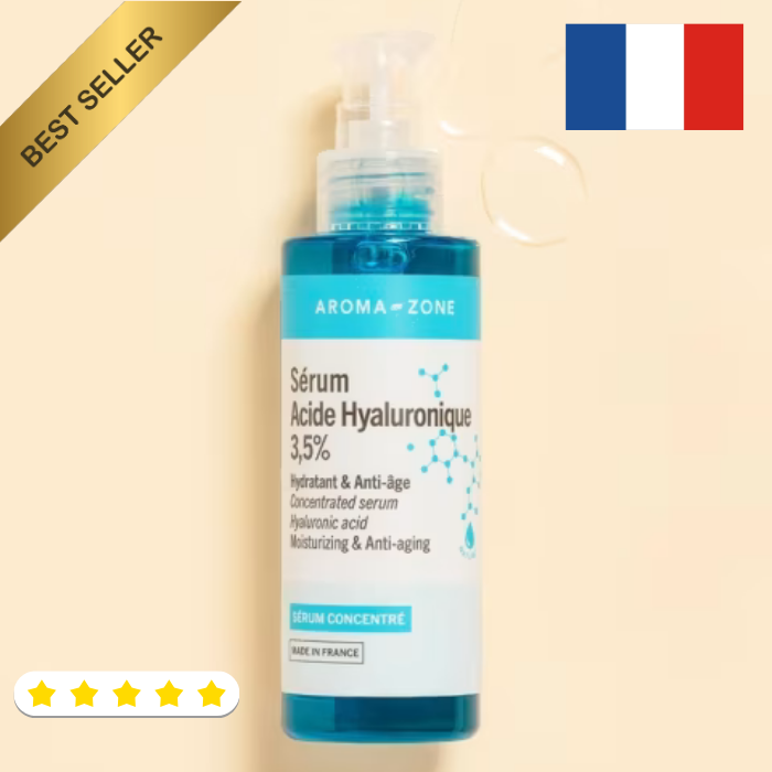 Aroma-Zone Sérum Concentré d'Acide Hyaluronique 3,5% Anti-Age Anti-Rides 100ML