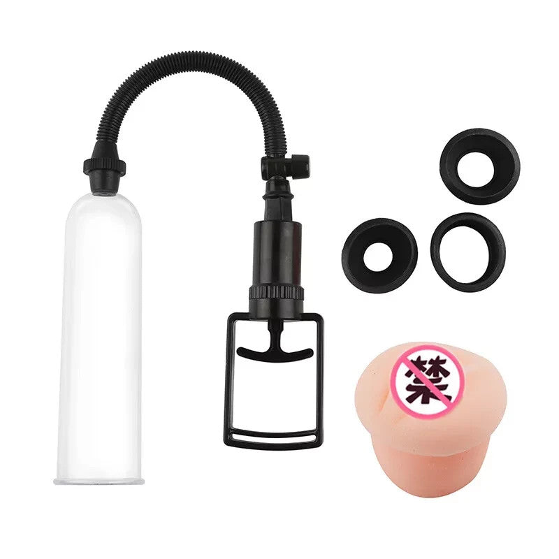 BDSM Pompe A Vide Développeur Pénis Neuf Agrandisseur De Sex Extension Sleeve