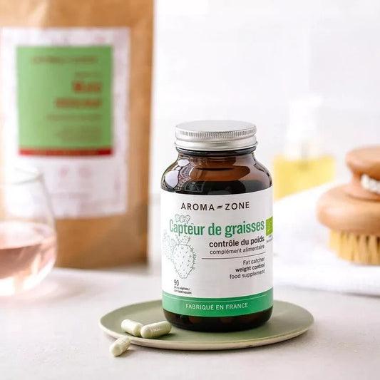 Aroma-Zone Capteur de Graisse Bio 90 Gélules Perte de Poids Minceur Naturel Neuf
