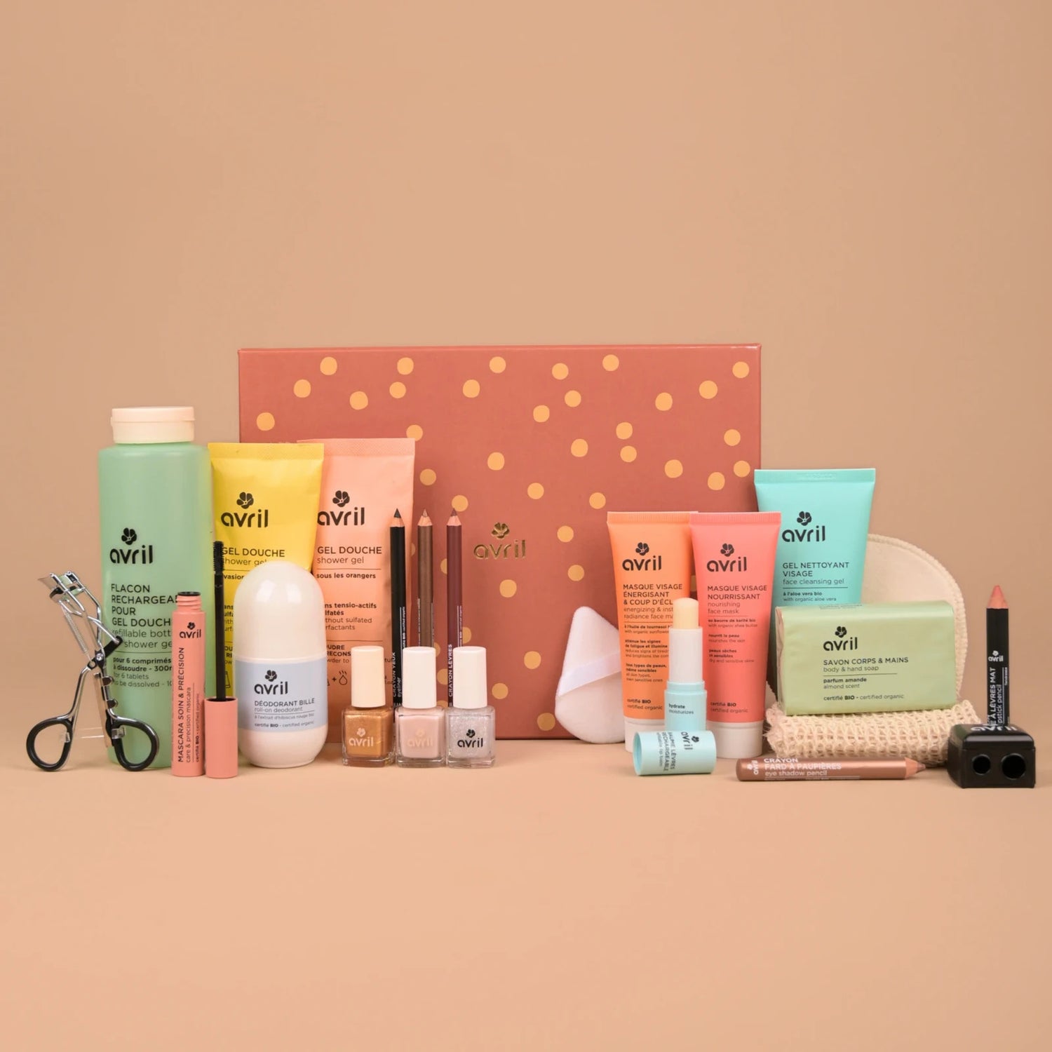 Calendrier de l’Avent Avril 2026, 24 Produits Taille Réelle Beauté Maquillage
