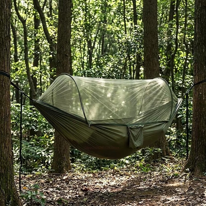 Camping Hammock with Mosquito Net Underquilt Portable Sleeping Tent for Travel