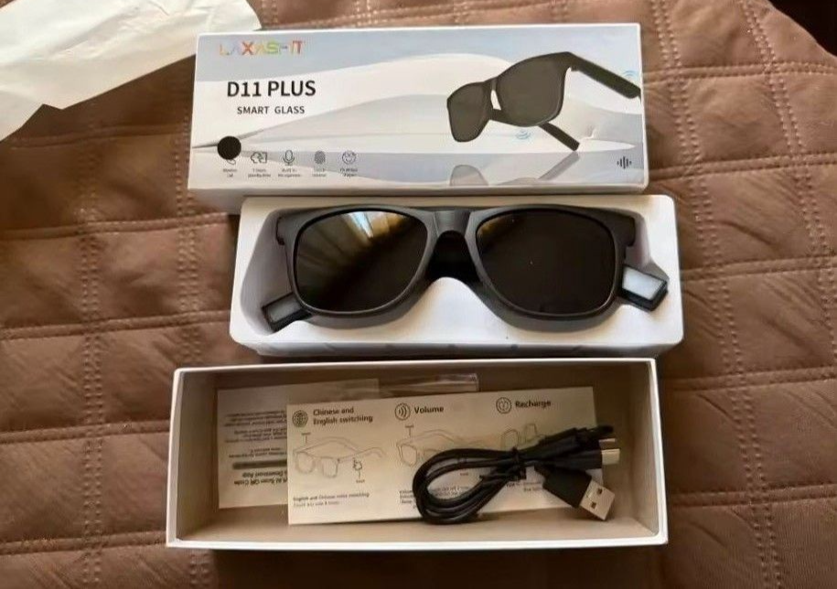 AI Smart Glasses Real-Time Translation hd Camera Image Recognition 8k HD Video