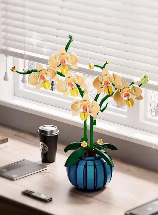 Jeux Assemblage Décoration Fleurs Bouquet Orchidee , Jeux Adultes Et Enfant