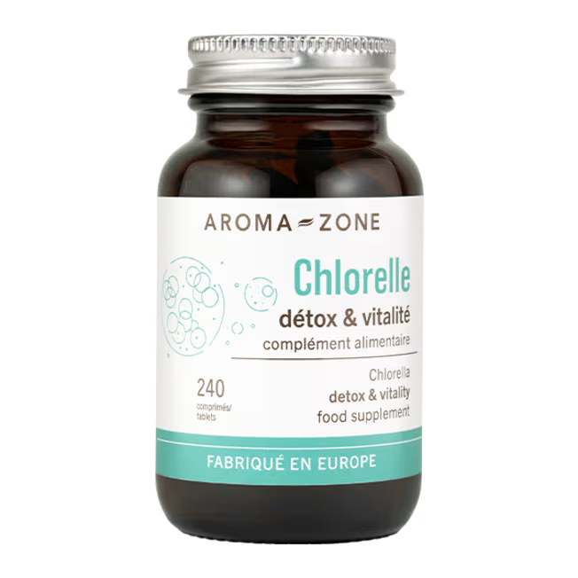 Chlorelle BIO 240 comprimés – Détox Vitalité Immunité – 100% Naturelle Vegan