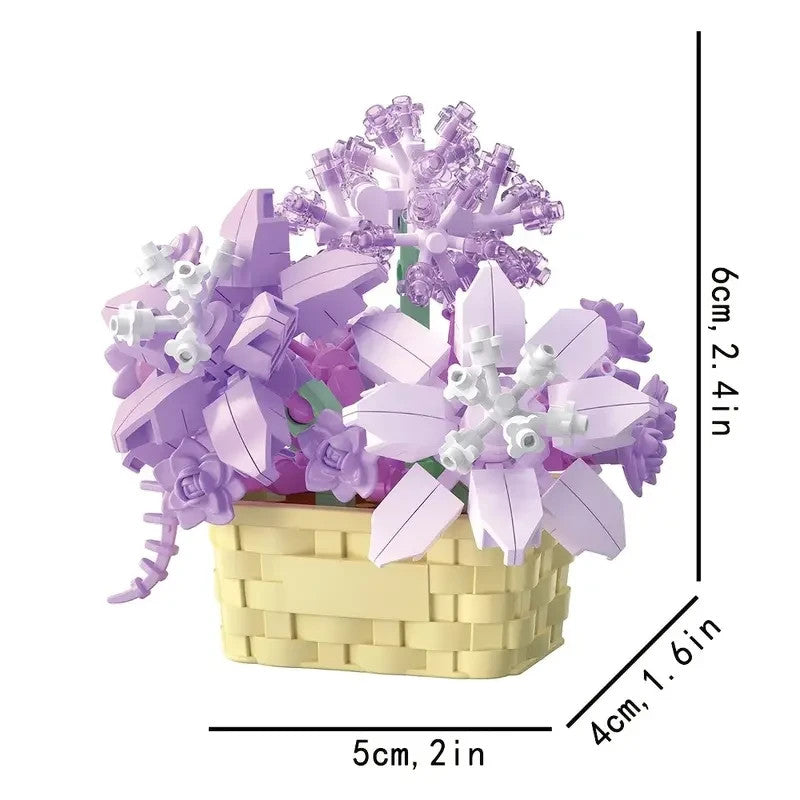 Jeux Assemblage Décoration Fleurs Mini, Jeux Adultes Et Enfant aléatoire x1