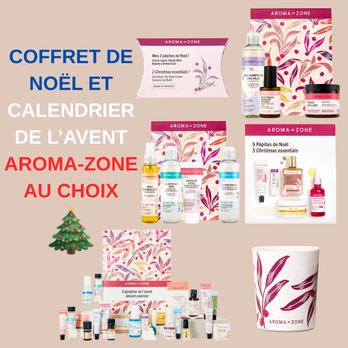 Aroma-Zone Coffret Beauté au choix noël - calendrier de l'avent au choix