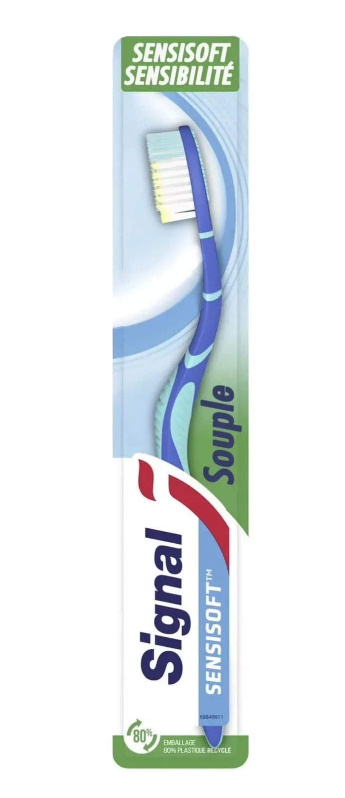 Brosse à dents Sensisoft Complet Souple SIGNAL la brosse à dents
