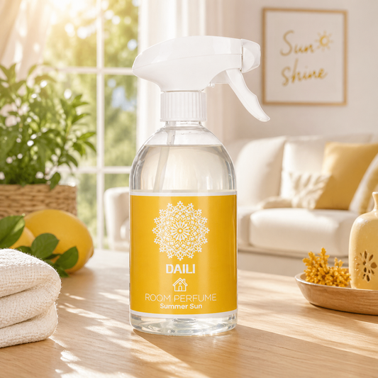 Parfum d'intérieur room perfume Daili Summer Glow Sun vaporisateur 500ml