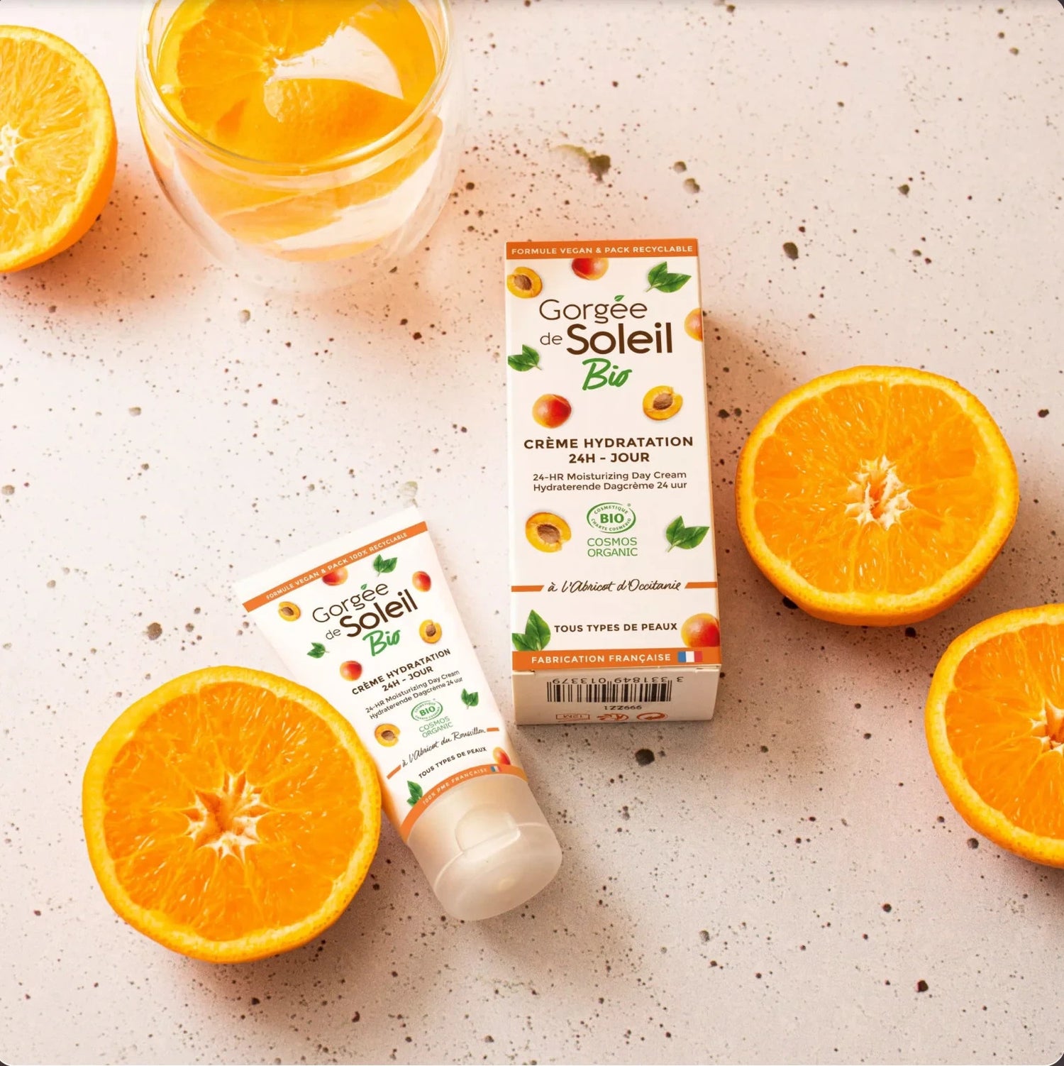 Crème de jour BIO Hydratation 24H Gorgée de Soleil 50ml