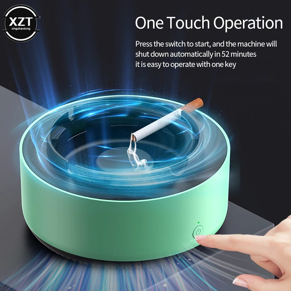 Multipurpose Smokeless Ashtray Air Purifier Portable for Home & Office