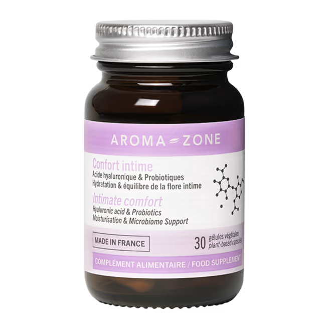 Aroma-zone Confort Intime 30 gélules - Complément alimentaire - acide hyaluroniq
