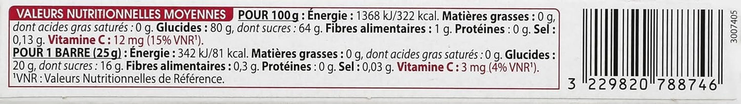 Gayelord Hauser - Pâte De Fruits Énergie 125G - Lot De 3 - Grenade