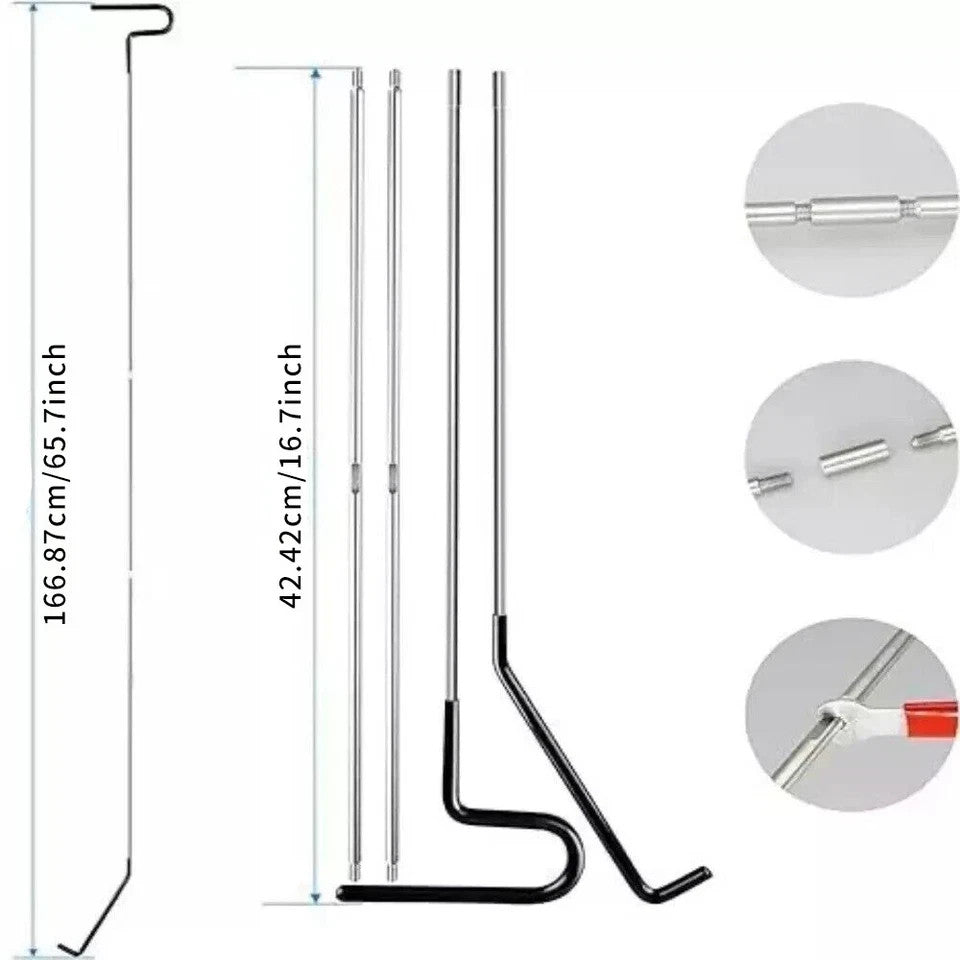 12pcs Emergency Auto Tool Window-Car Door Unlock/Lock Out Universal Tool Kits US