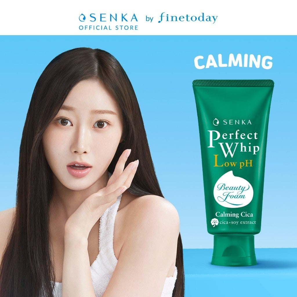 Senka nettoyant visage perfect whip apaisant & hydratant Mousse Nettoyante Japon