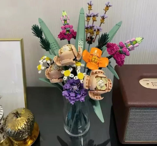 Jeux Assemblage Décoration Fleurs Bouquet Fleurs , Jeux Adultes Et Enfant