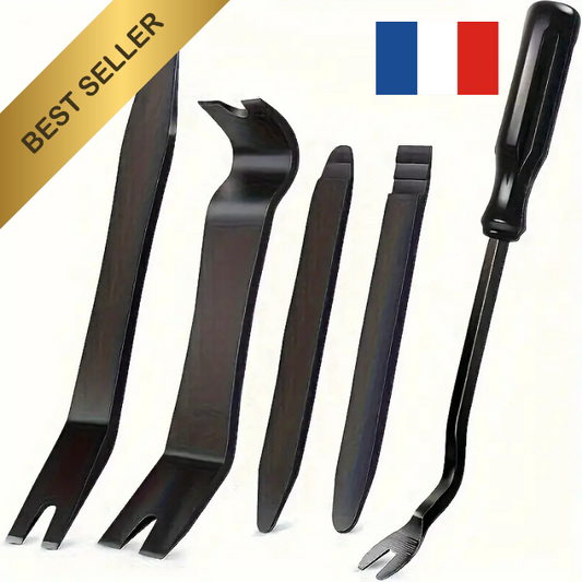 5 Pcs Outils de Démontage Garniture Intérieure Voiture Porte Tableau de Bord
