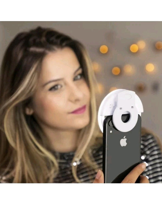 Anneau Lumineux pour Selfie Rechargeable BIGBEN plusieurs Intensités