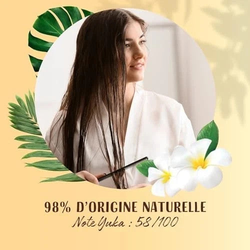 LOVEA - Démêlant Sans Rinçage - Monoï Et Karité - Démêle Sans Alourdir cheveux